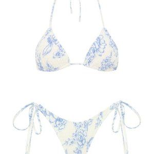 Triangl Swimsuit (Vinca Indigo)